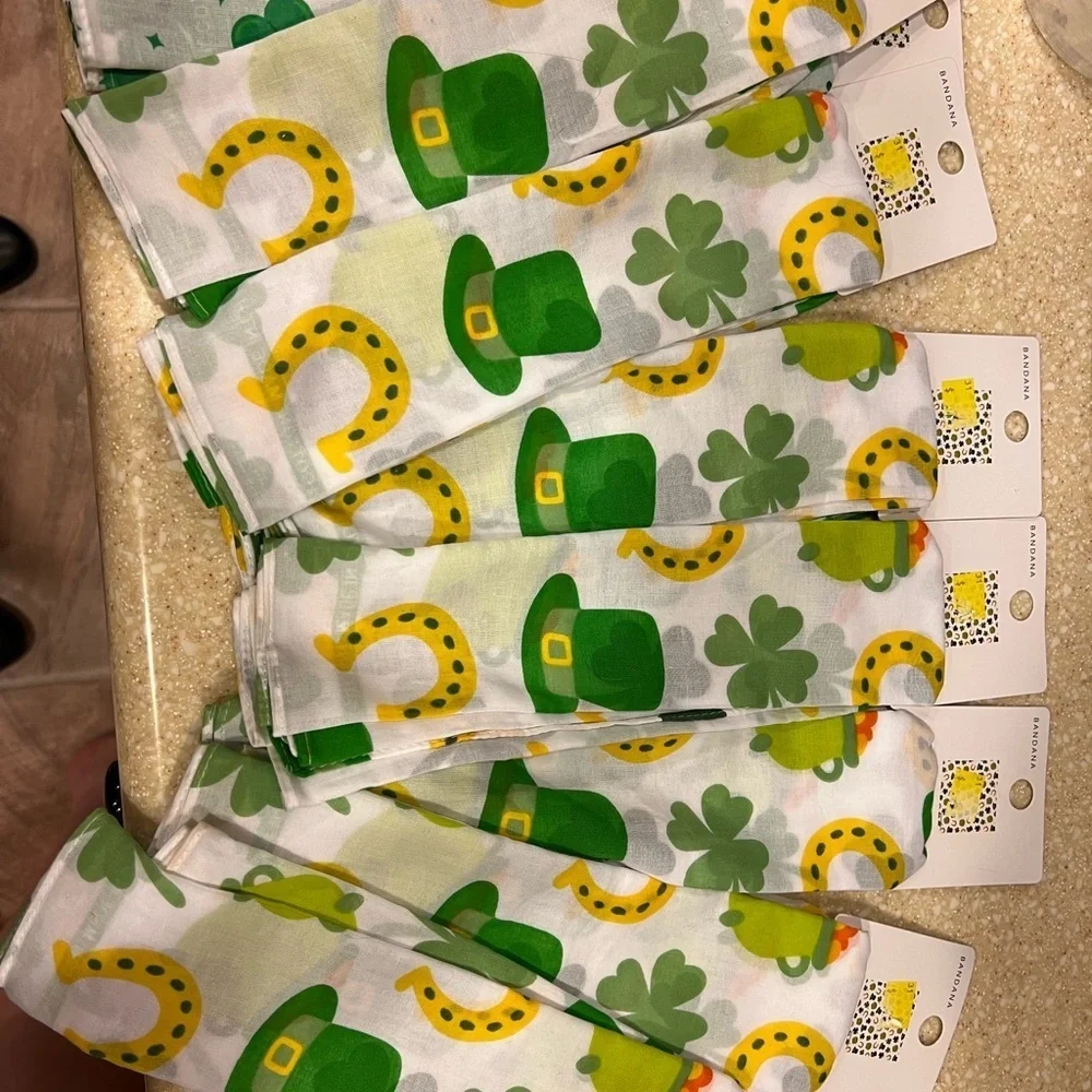 10 St Patrick’s Day Bandana’s NEW